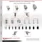 Service Caster 3.5 Inch 316SS Gray Poly Swivel 1-1/4 Inch Expanding Stem Caster Lock Brake SCC SCC-SS316TTLEX20S3514-PPUB-114 - alternate 3